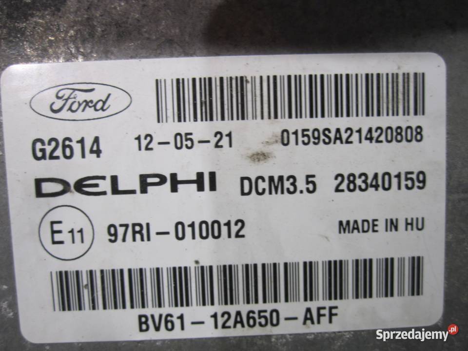 FORD FOCUS MK3 III 20B komputer sterownik osobowe Kielce