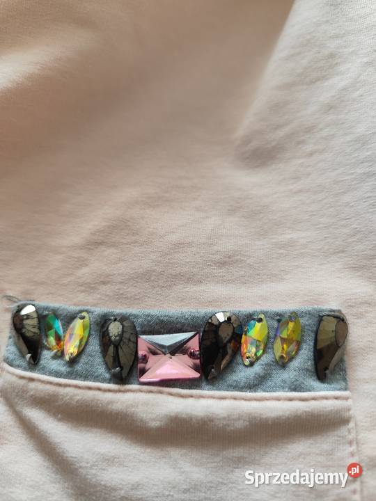 Bawełniana marynarka bez zapięcia z rękawami 34 Marynarki i żakiety