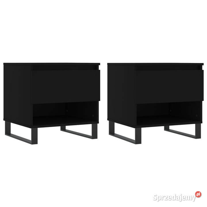 Stoliki kawowe 2 czarne 50x46x50 WM830927 Warszawa