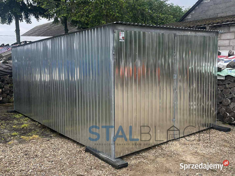 Garaż blaszanyschowek3x5I gatunek łódzkie Sieradz