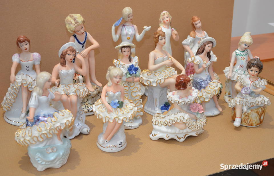 Figurki porcelanowe Alba Iulia Rumunia nowe 17 Porcelana i szkło Środa Wielkopolska sprzedam