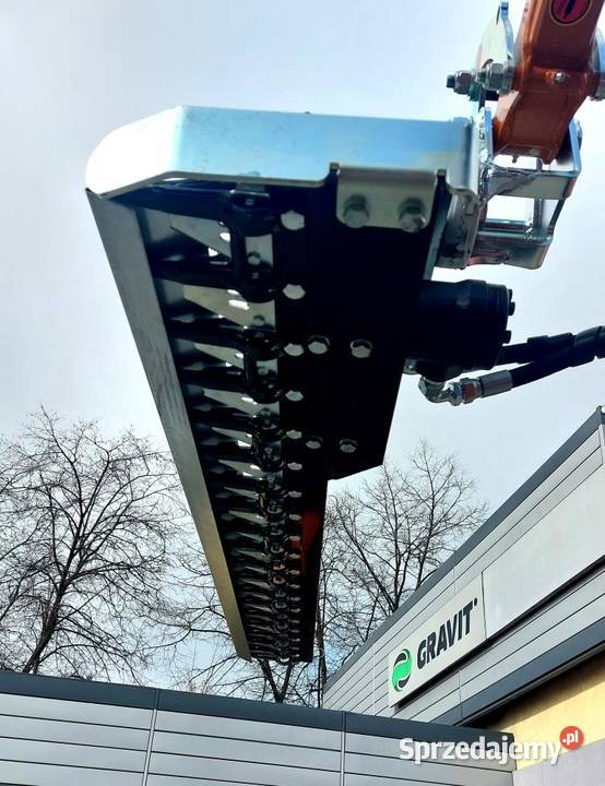 Kosiarka wysięgnikowa żywopłotu nożyce BERTI FBX sprzedam