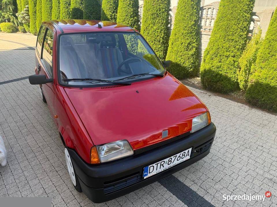 Fiat Cinquecento 704 ED 31 1997r Salon Polska benzyna