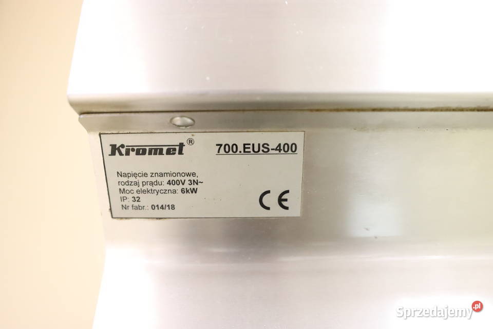 Makaroniarka KROMET elektryczna z ociekaczem Pszczyna