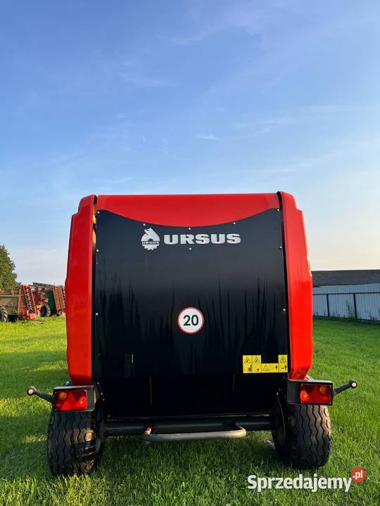 prasa do słomy Ursus Z 597 rotor noże siatka Owijanie siatką Zbuczyn