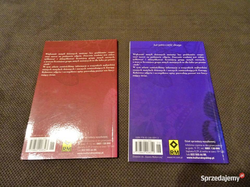 Atlas motyli Część 1 i 2 Heiko Bellmann Pozostałe Częstochowa