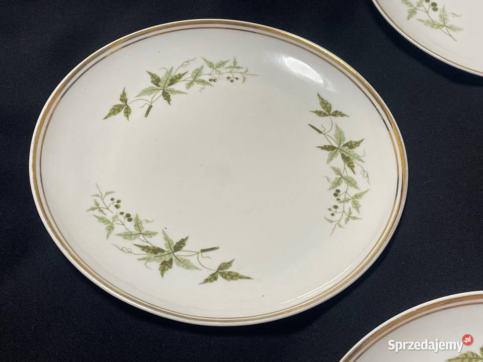 PRL stare talerze głęboki talerz Książ Kołobrzeg