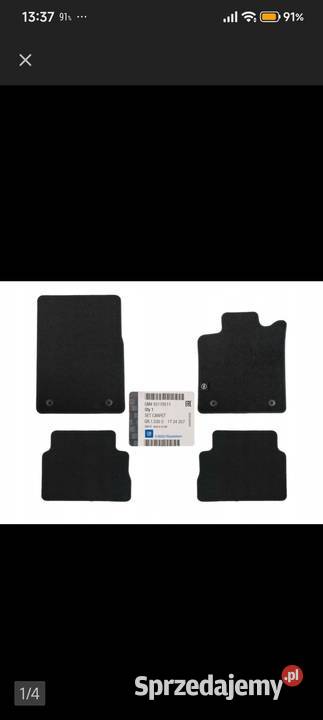 Nowe oryginalne GM OE dywaniki samochodowe Opel Stargard
