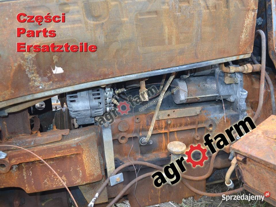 Deutz Agrotron K430 części skrzynia biegów oś dolnośląskie Byków
