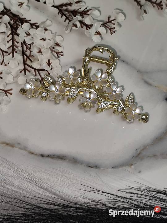 Złota wygodna mocna klamra na bogato Zgierz