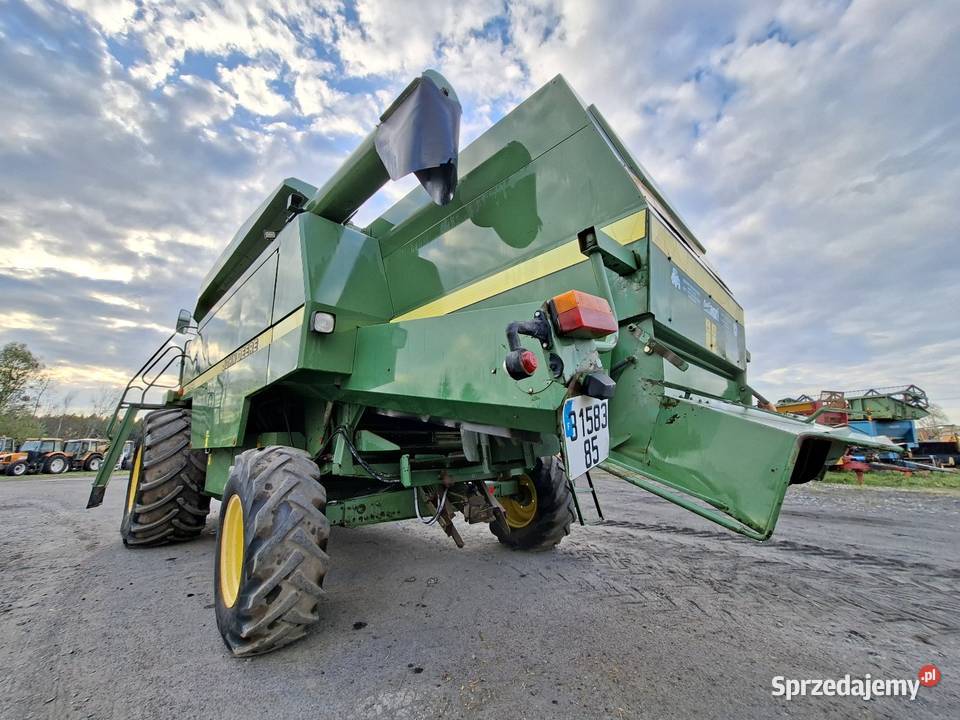 Kombajn John Deere 2264 98 r Heder 6 m z wózkiem Czersk