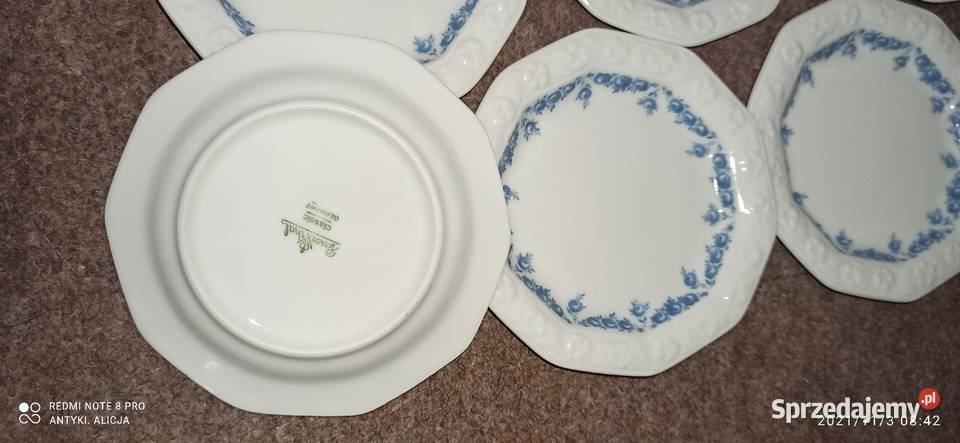 Konfiturówka Rosenthal Maria Blau
Biała Porcelana i szkło Gdańsk