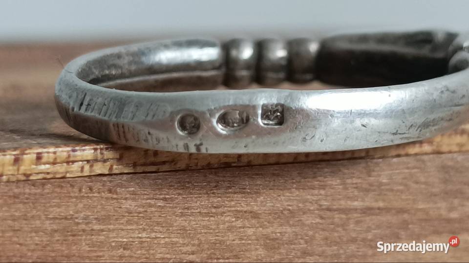 Srebrne szczypce WARMET p916 Dzierżoniów