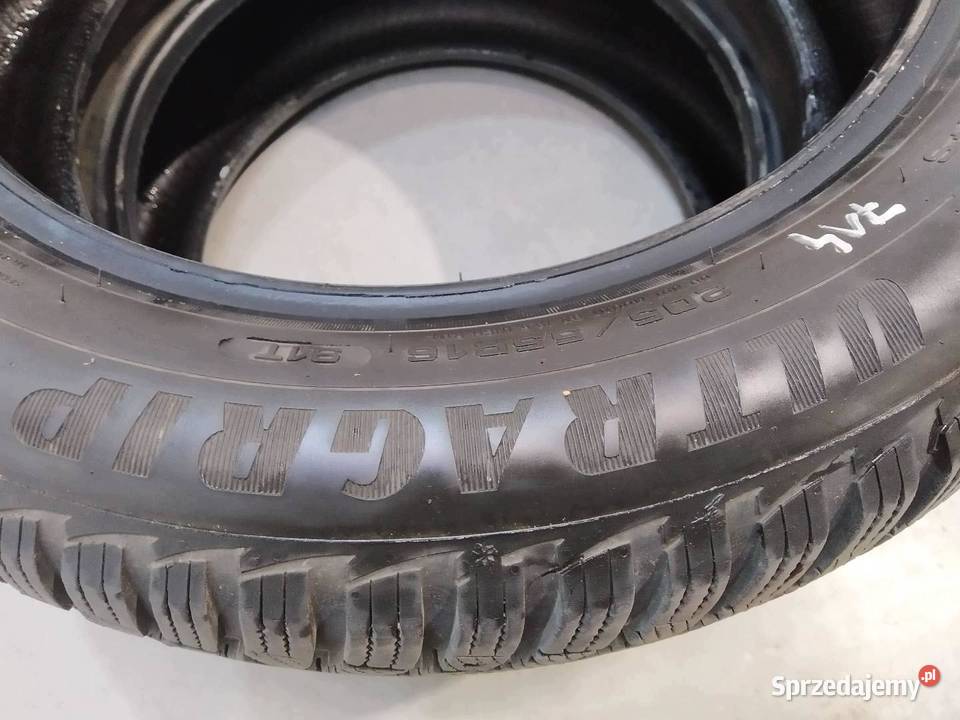 2x OPONA ZIMOWA GOODYEAR ULTRAGRIP 20555R16 1517 sprzedam