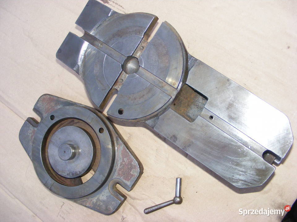 Imadło maszynowe 130 mm obrotowe 25 FV Frezarki Wałcz