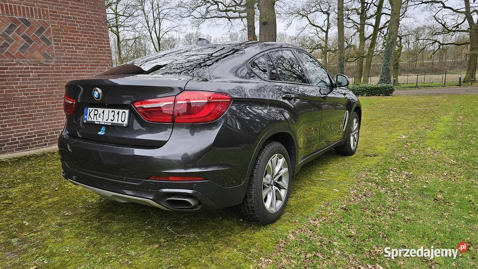 BMW X6 f16 50i 575hp salon polska adaptive led radio dolnośląskie Wrocławice