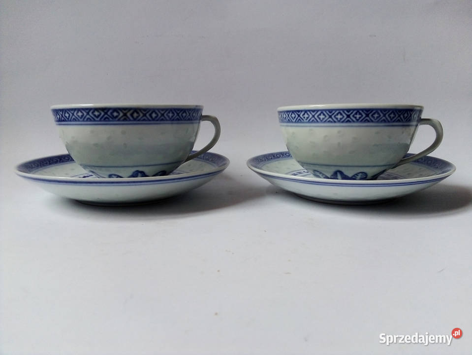 chińska porcelana ryżowa vintage talerze Częstochowa sprzedam