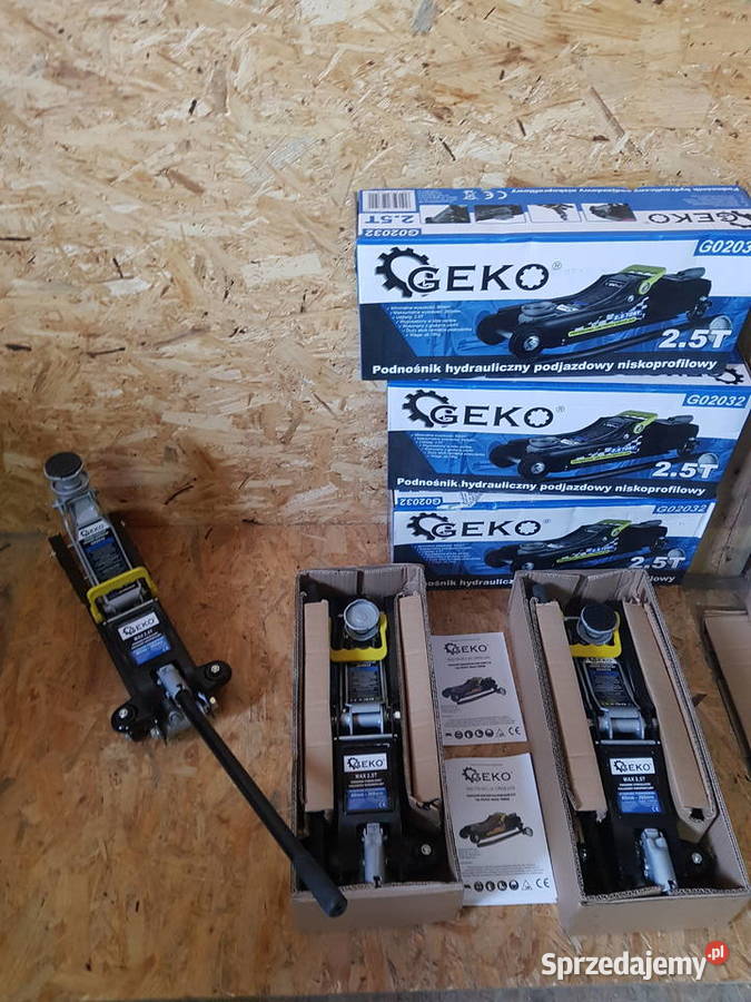 PODNOŚNIK Hydrauliczny NISKI PROFIL 25T GEKO Głogowa