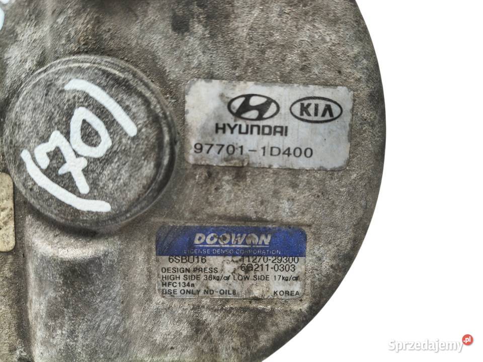 SPRĘŻARKA KLIMATYZACJI Kia Carens III 20 CRDi osobowe Chełm