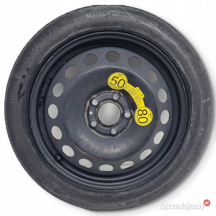 KOŁO DOJAZDOWE 12580 R17 9209872 5x108 lubelskie Chełm sprzedam