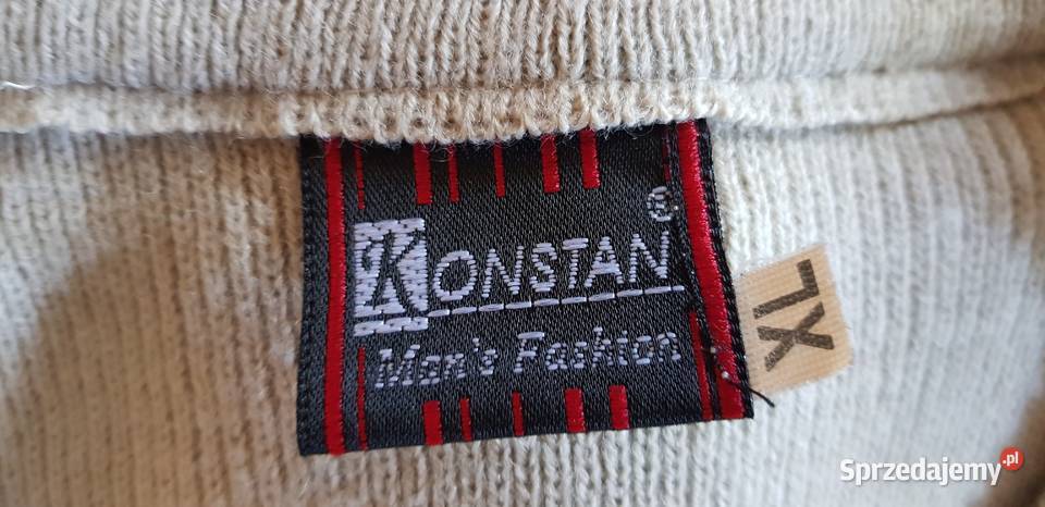 XLXXL sweter luźny kremowy bluza damska męska sprzedam