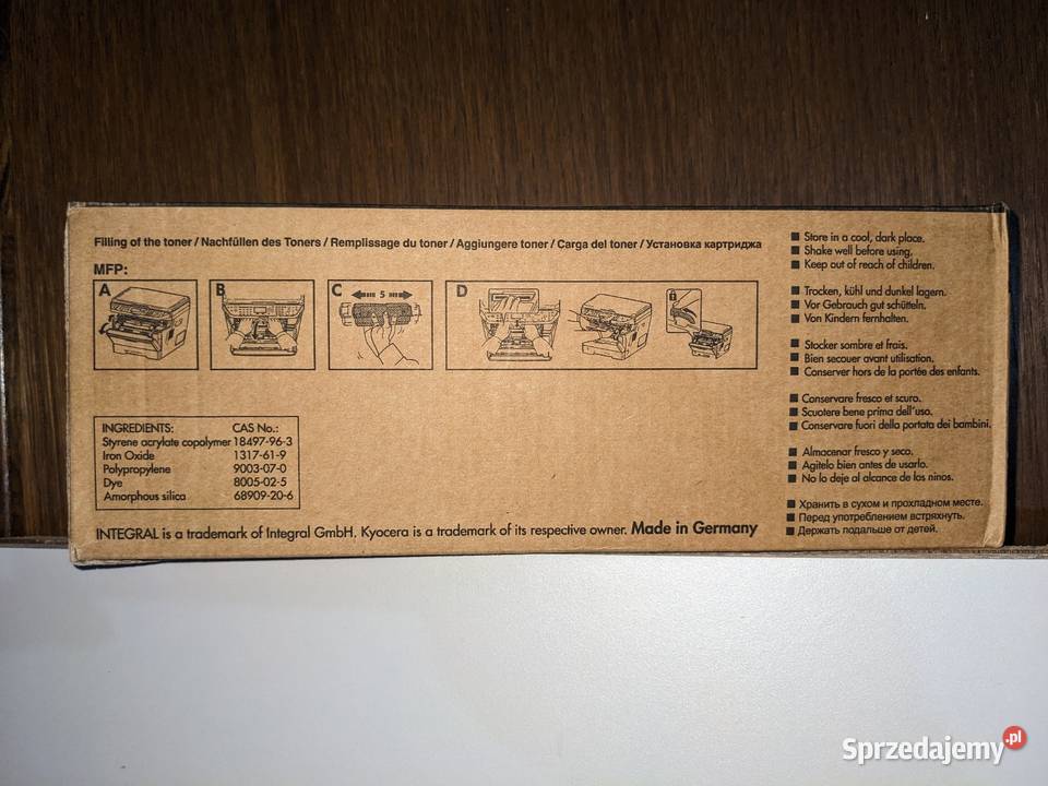 Kyocera TK1140 toner nowy do FS 1035 1135 M2035 laserowa Drukarki i skanery Polanów