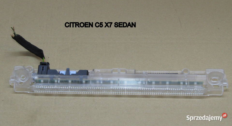 LAMPA ŚRODKOWA STOPU CITROEN C5 III X7 SEDAN Części samochodowe