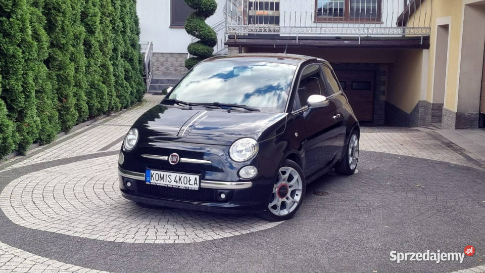 Fiat 500 PółSkóry 14 101 6 Bieg GWARANCJA Zakup sprzedam