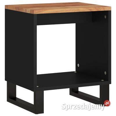 Stolik kawowy 40x31x46 drewno i materiał sprzedam