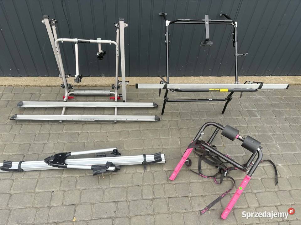 Bagażnik aluminiowy na dwa rowery dobra