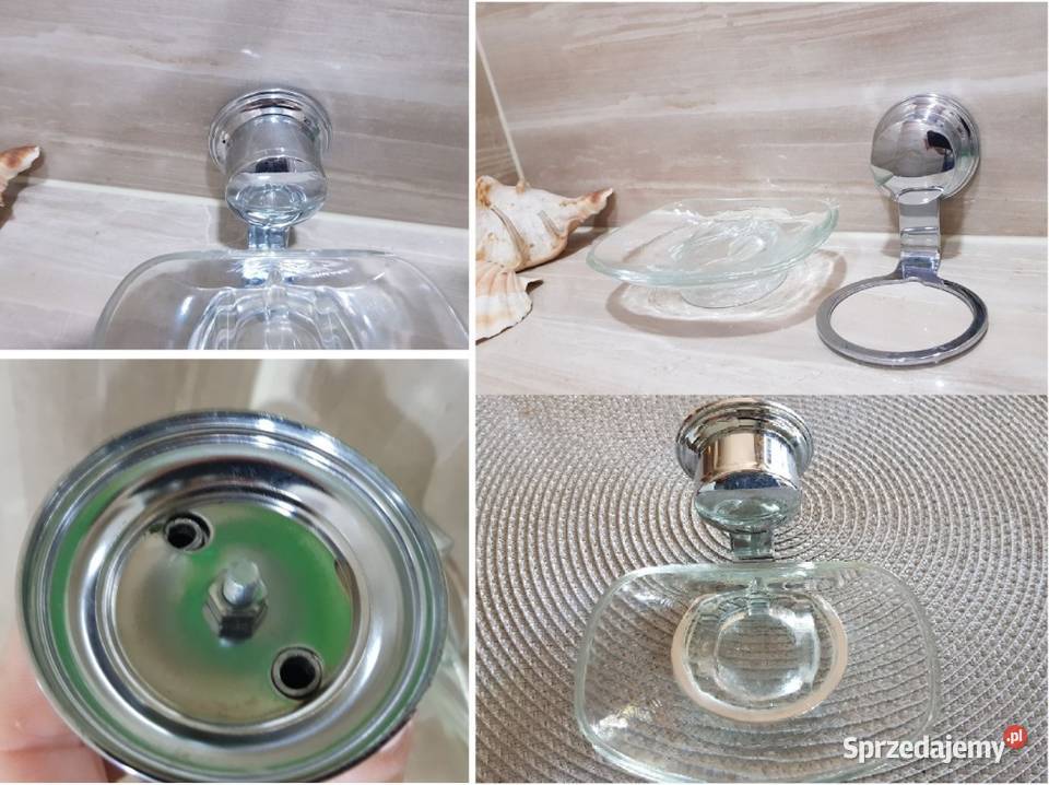 akcesoria łazienki mydelniczka półka uchwyt inny kolor świętokrzyskie Kielce