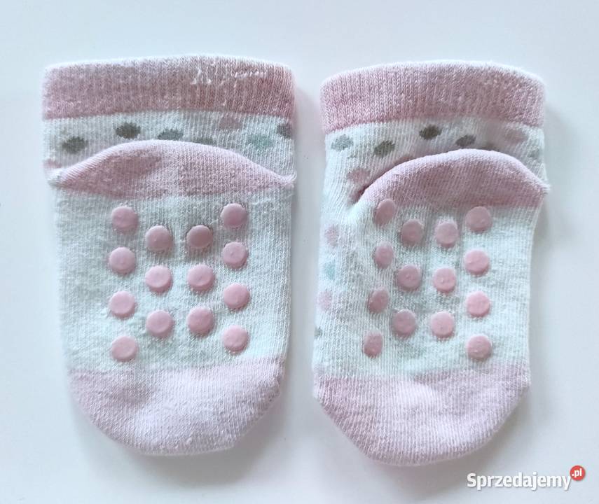 3 Pack skarpetek antypoślizgowych niemowlęcych śląskie