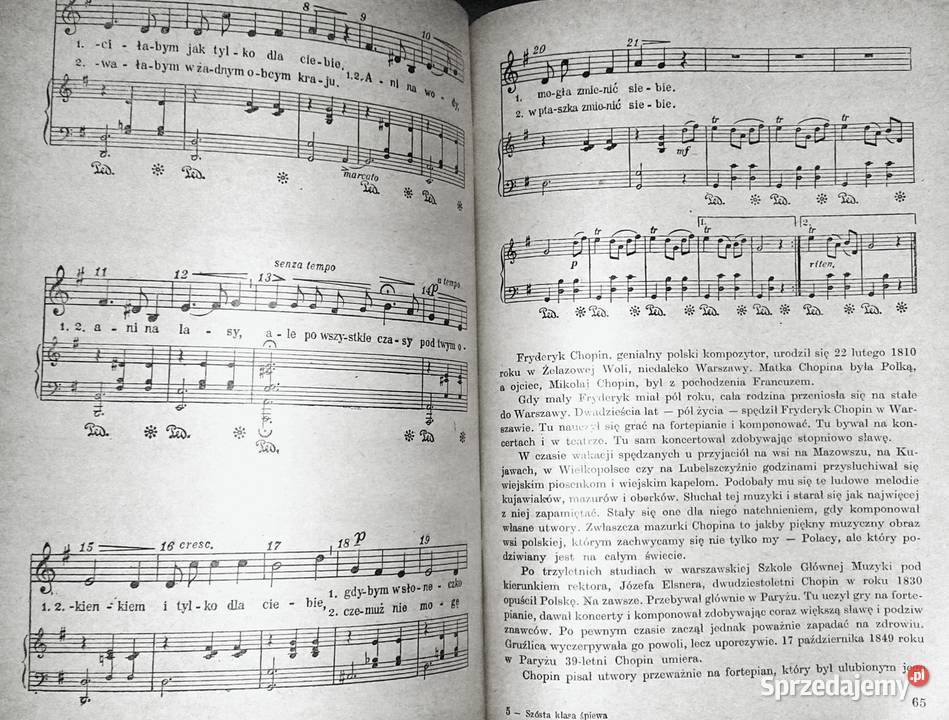 Szósta klasa śpiewa M Kaczurbina L miękka