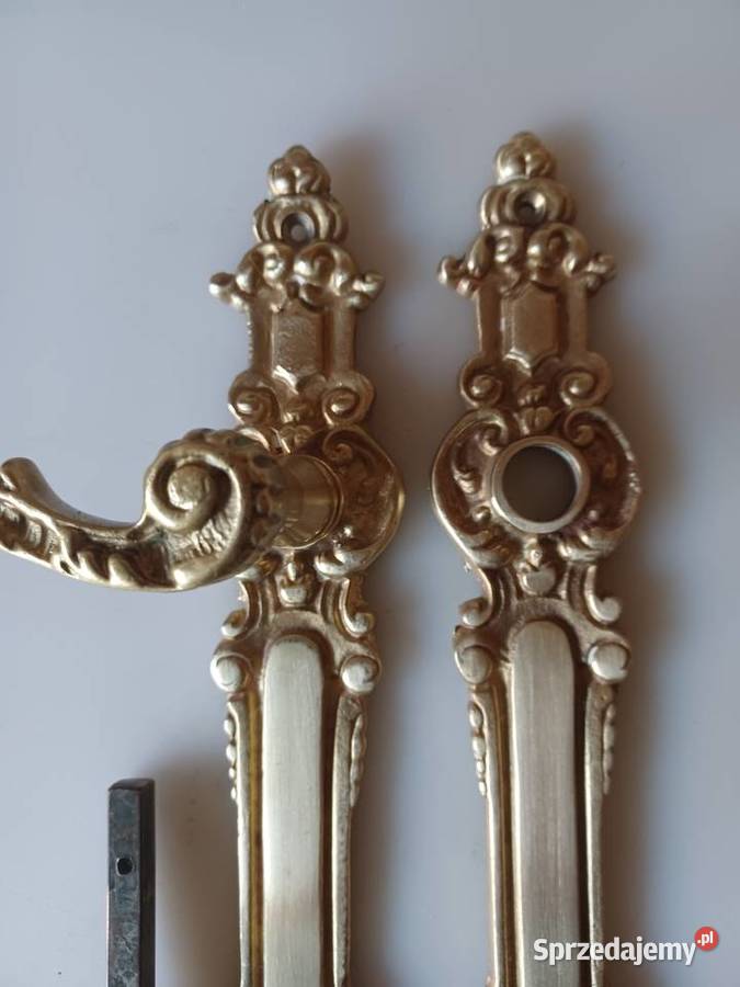 Mosiężne klamki i szyldy wielkopolskie Poznań