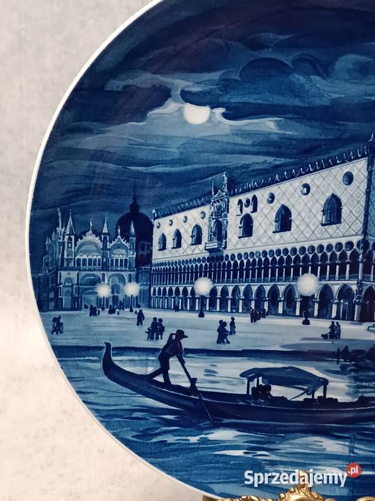 Meissen Talerz dekoracyjny kolekcjonerski Dobrzany