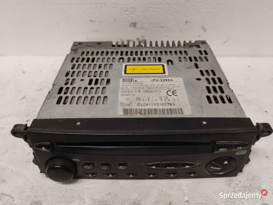 RADIO CD CITROEN XSARA PICASSO 9632592480 sprzedam
