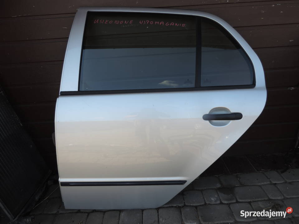 SKODA FABIA 1 FL SEDAN 5D DRZWI LEWE TYLNE małopolskie Nowy Sącz