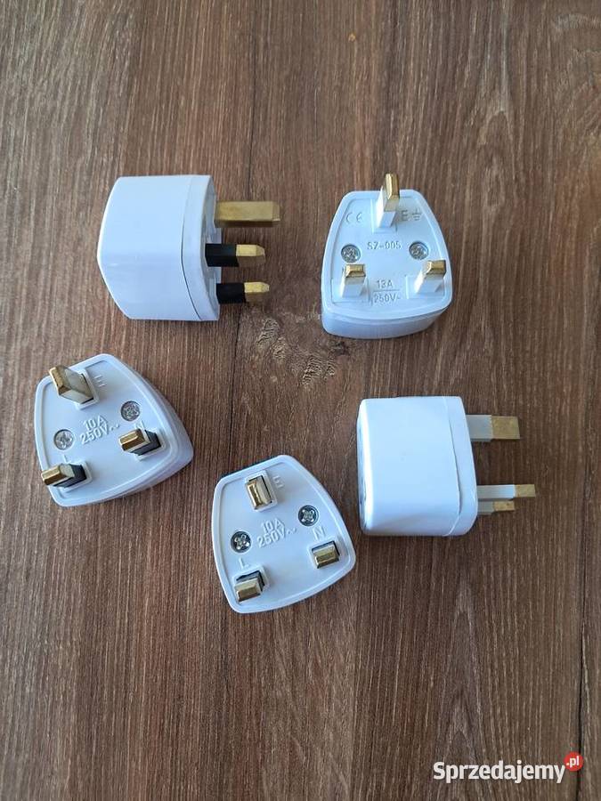 5 nowych przejsćiówek EUUK 13A 220 V świętokrzyskie Sandomierz