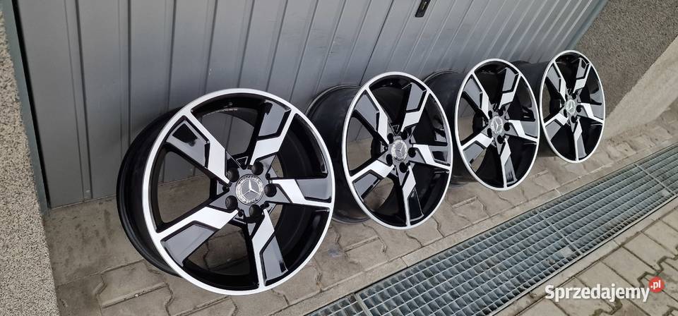 Oryginalne felgi Mercedes R18 5x112Dwie