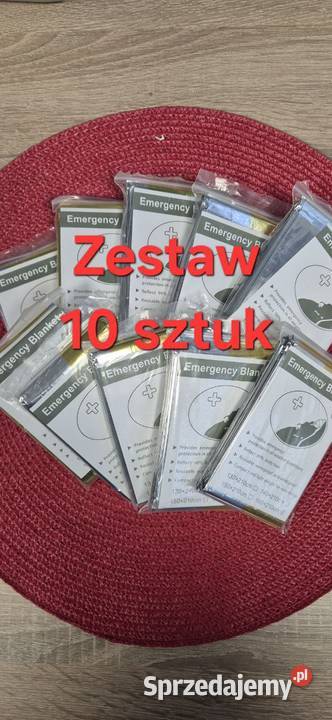 Koc Termiczny Ratunkowy Folia Życia NRC 210x160 Pozostałe Poznań