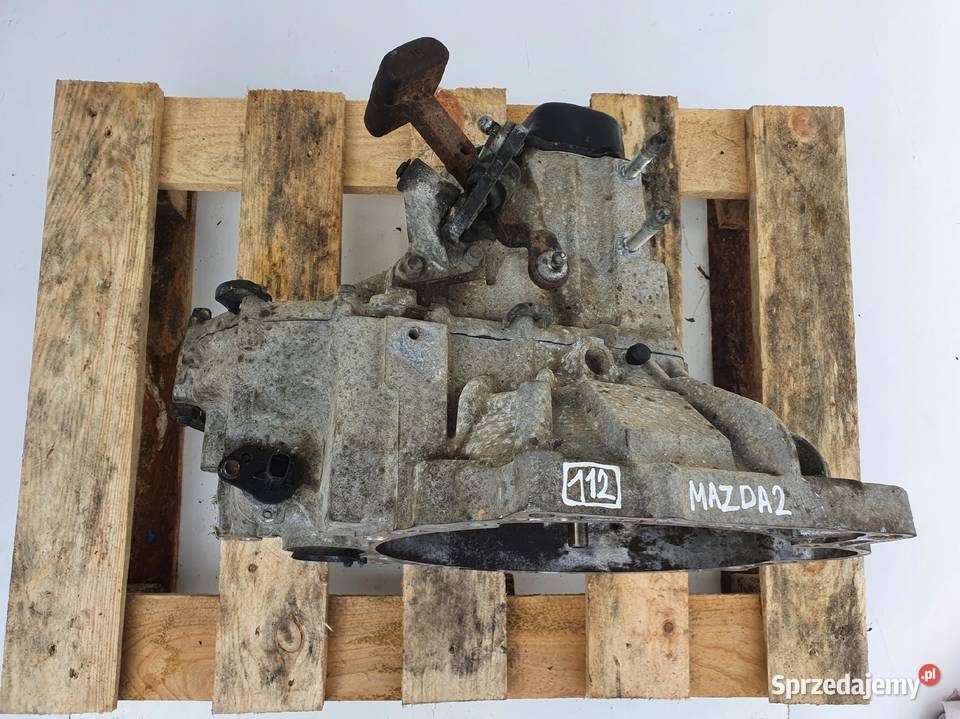 Mazda 2 0307r 15 16V SKRZYNIA BIEGÓW F6 Rudka