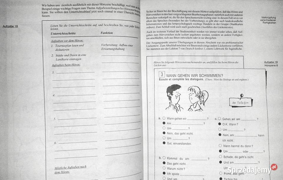 Fertigkeit Horen Fernstudieeinheit 5 Barbara Rok wydania 1994 Chełm