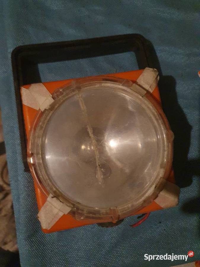 Lampa z rączką retro latarka kempingowa varta mazowieckie