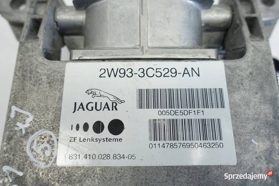 Jaguar XJ X351 KOLUMNA KIEROWNICZA 2W933C529AN Rudka