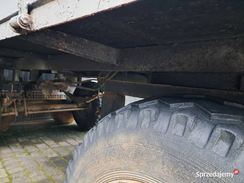 Przyczepa sztywna nie wywrotka 35 t kaczuszka nieuszkodzony Krzymów