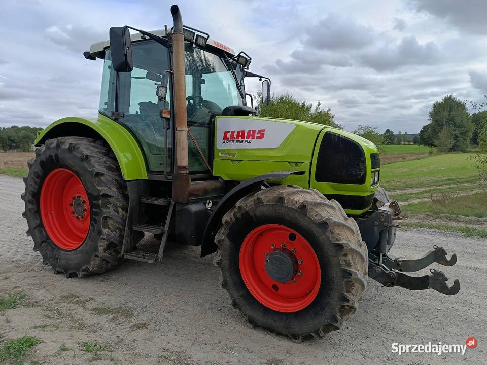 Claas Ares 816 RZ w oryginale brutto faktura lubelskie Czemierniki