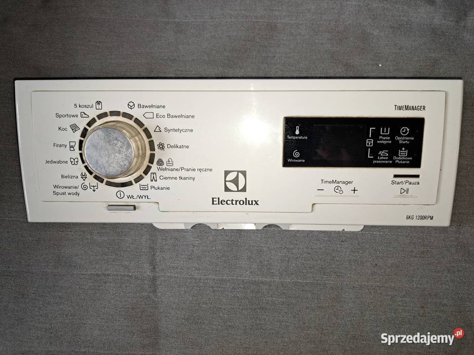 pralka elektrolux EWT1266EDW 91321724600 panel Poznań