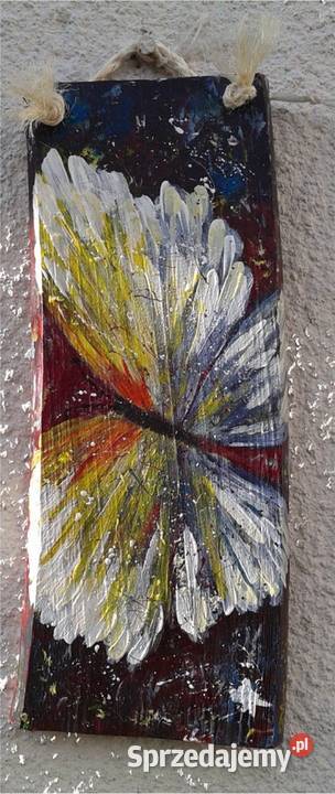 Obraz olejny na desce Maki na łące Rydułtowy