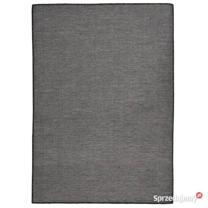 Dywan zewnętrzny o płaskim splocie 140x200 szary mazowieckie Warszawa