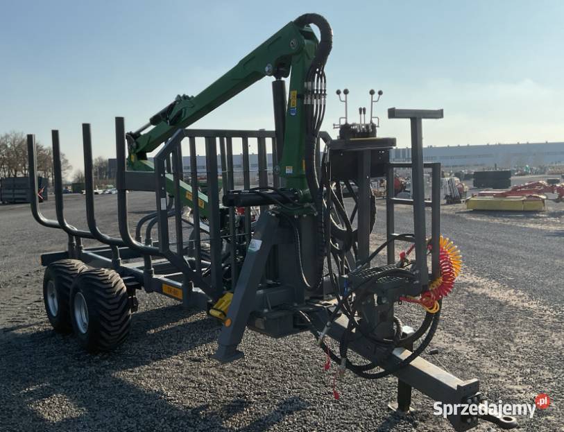 Timber Crane TC670 przyczepa leśna samo Zaklików
